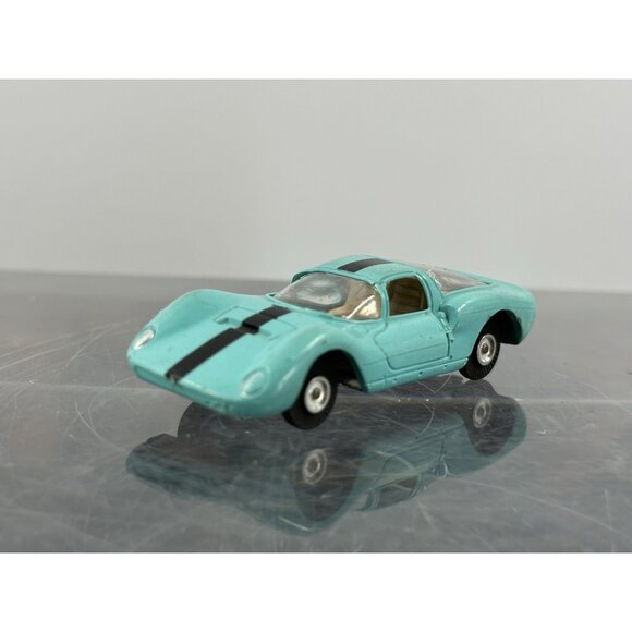 Aurora Cigar Box Ferrari Berlinetta Turquoise 6111 Made In USA - Picture 4 of 11